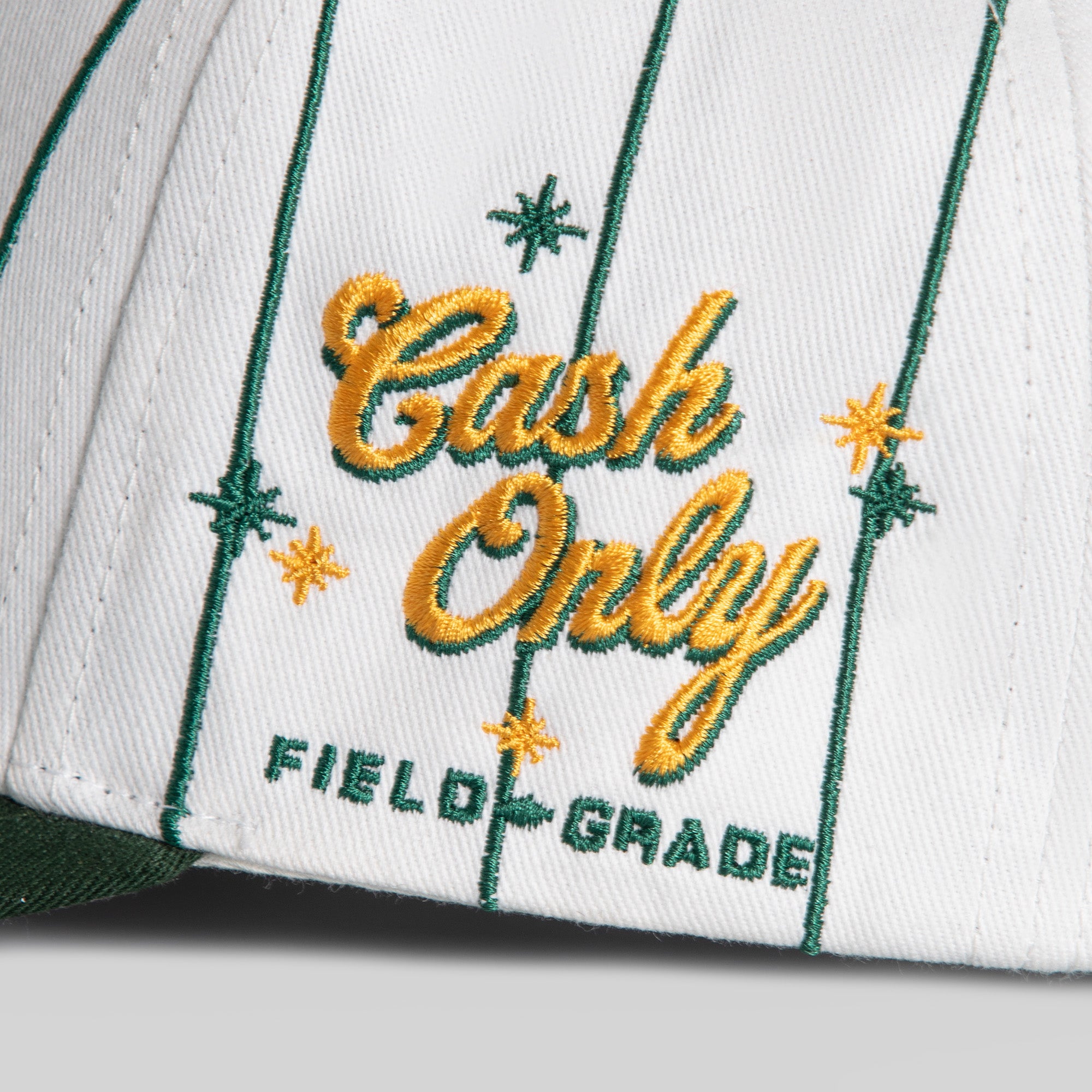 PLAYERS CLUB PINSTRIPE TWILL TRUCKER