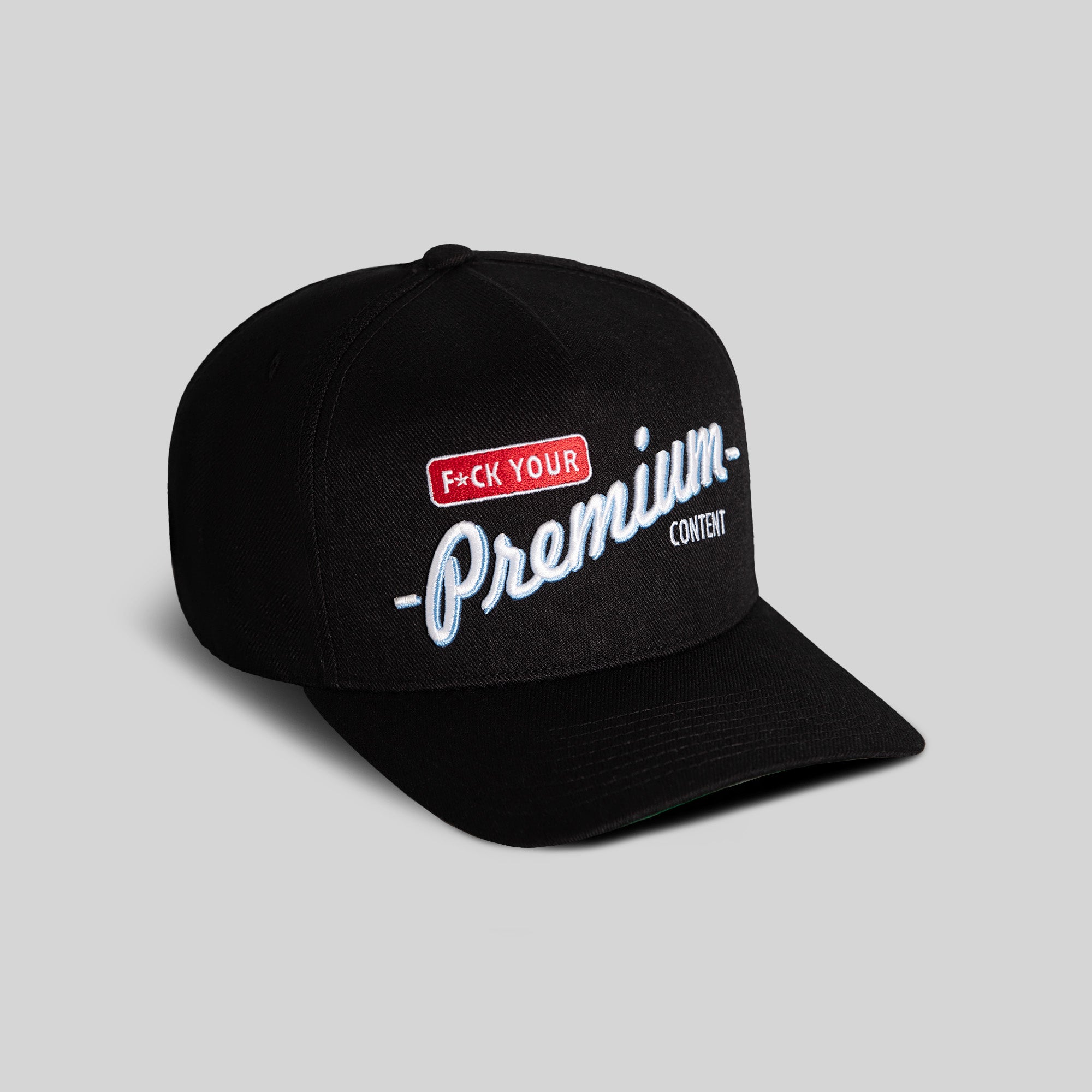 PREMIUM CONTENT BLACK WOOL TRUCKER