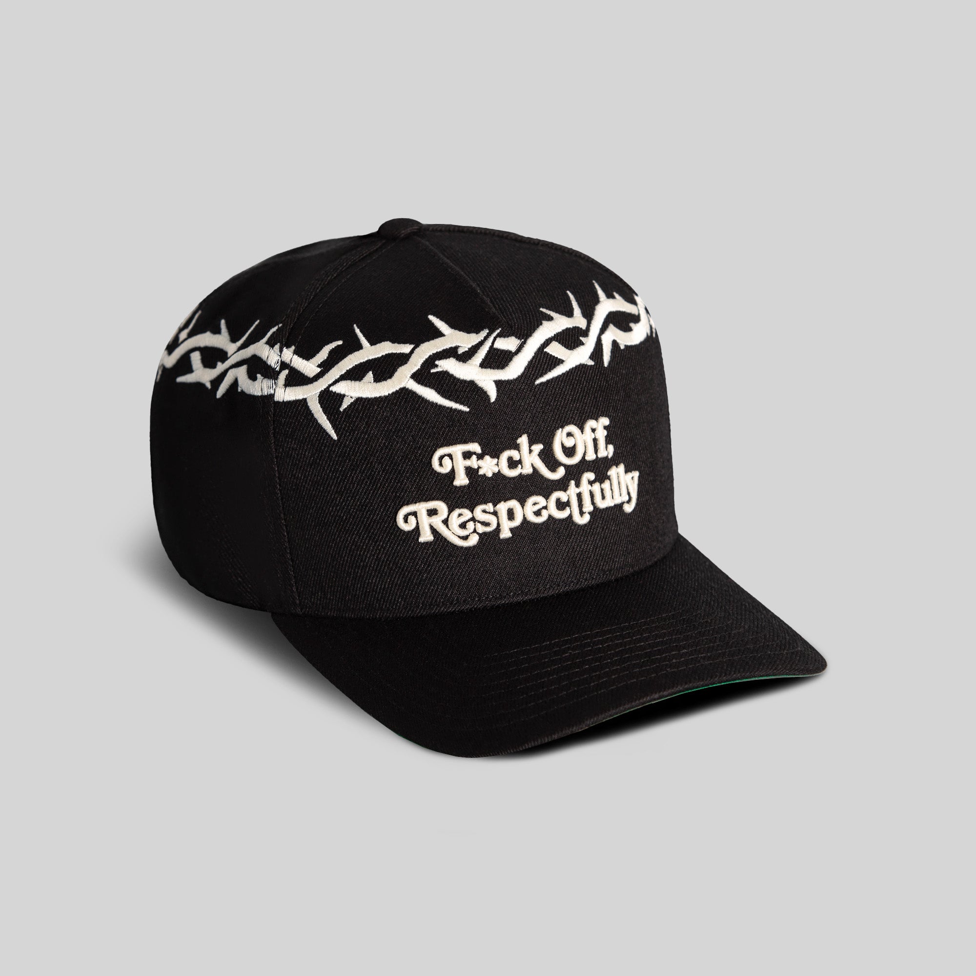 RESPECTFULLY CROWN OF THORNS WOOL TRUCKER