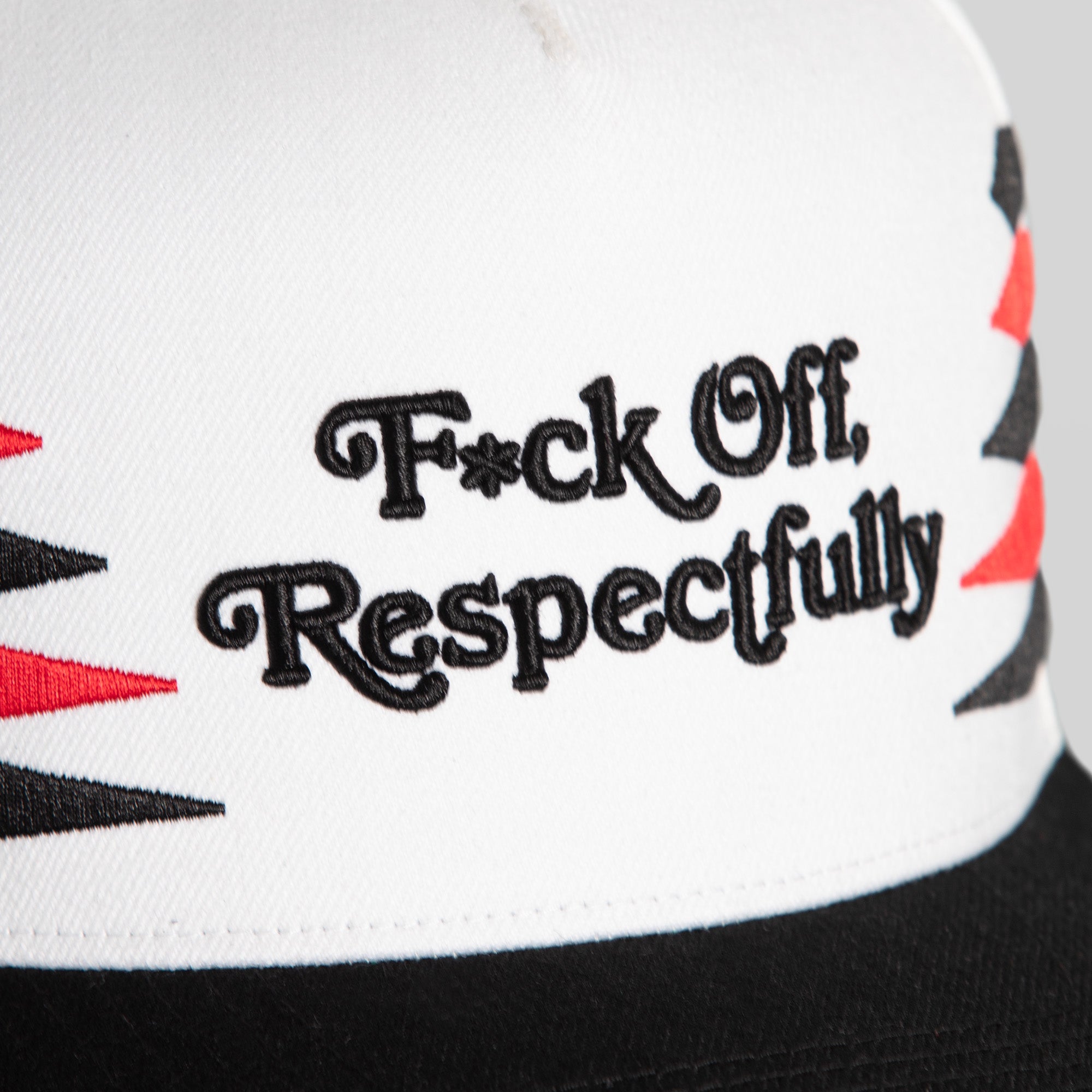 RESPECTFULLY DIAMOND STACK WOOL TRUCKER