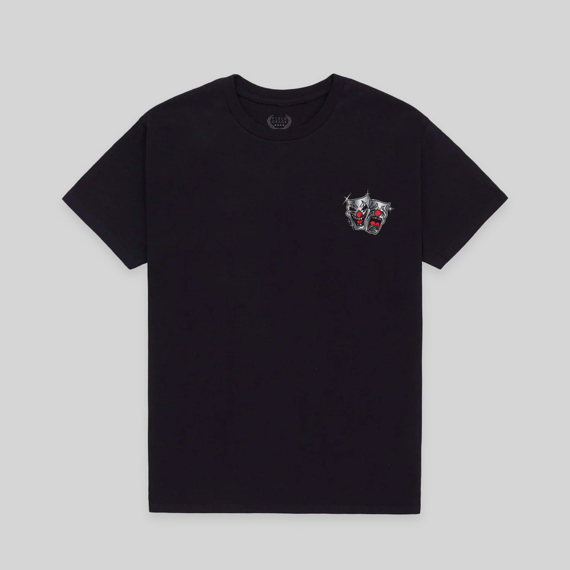 RIDE OR DIE BLACK COTTON TEE