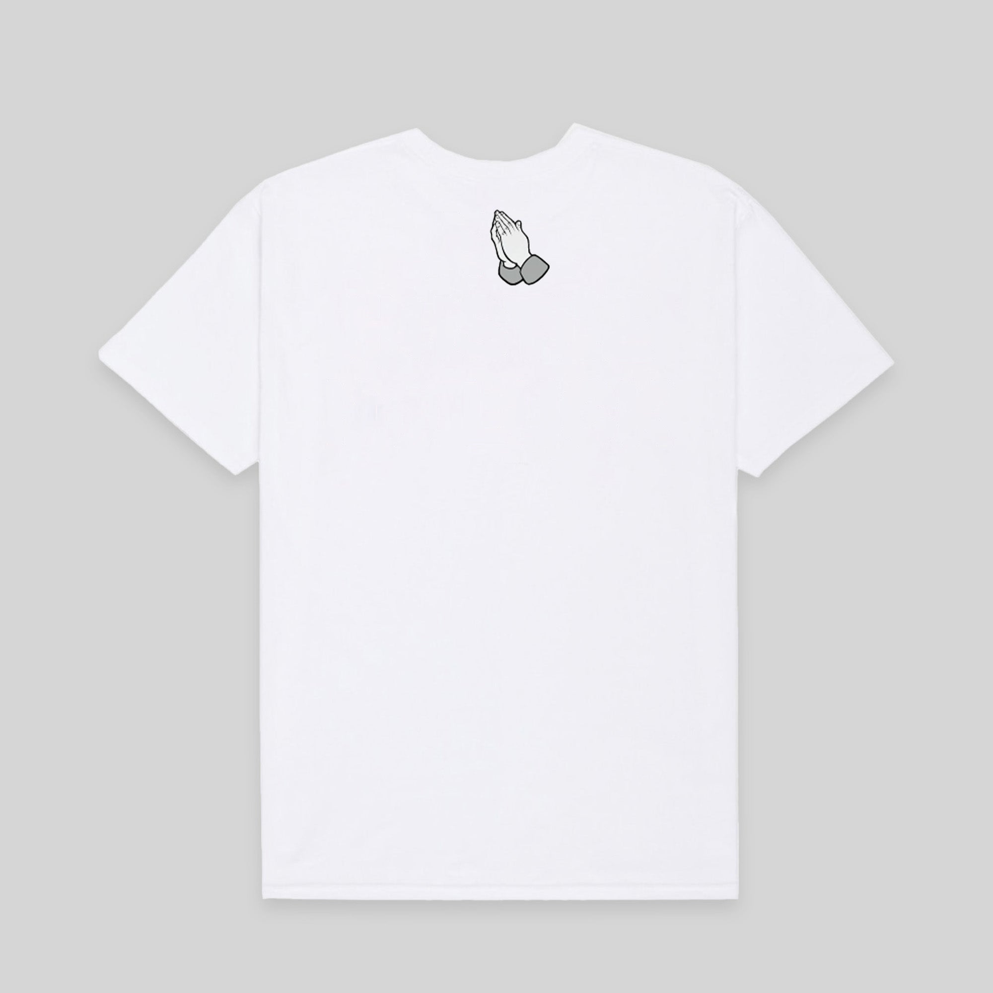 PRAY FOR ME WHITE COTTON TEE