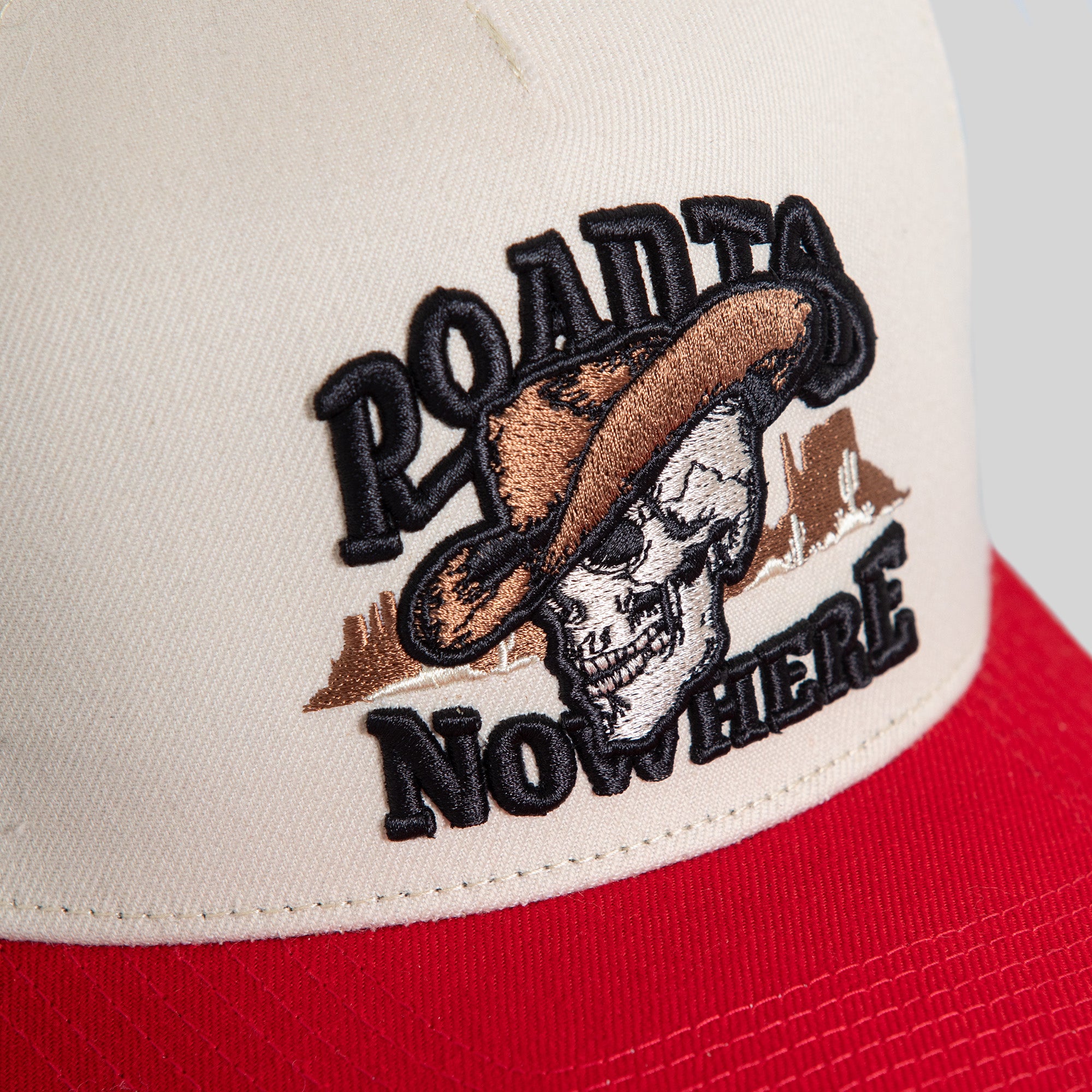 ROAD TO NOWHERE SAND RED TRUCKER