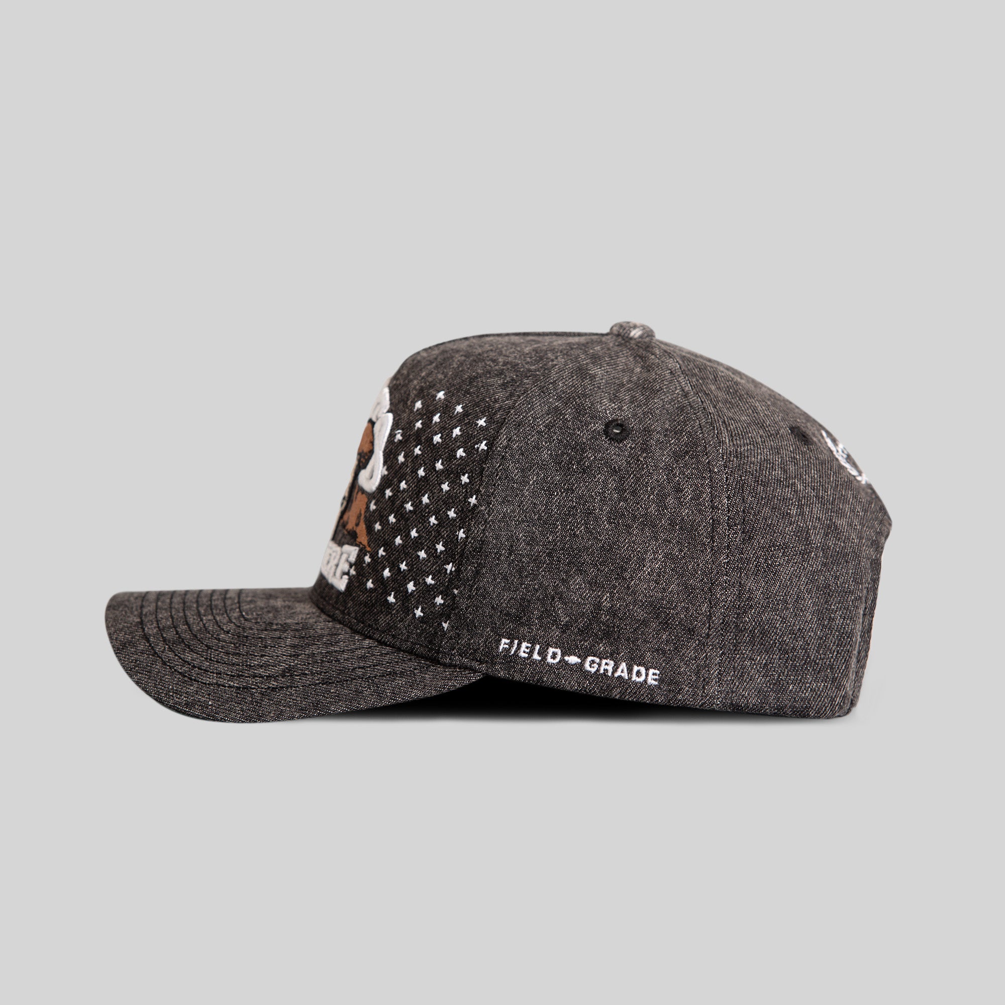 ROAD TO NOWHERE SASHIKO BLACK DENIM TRUCKER