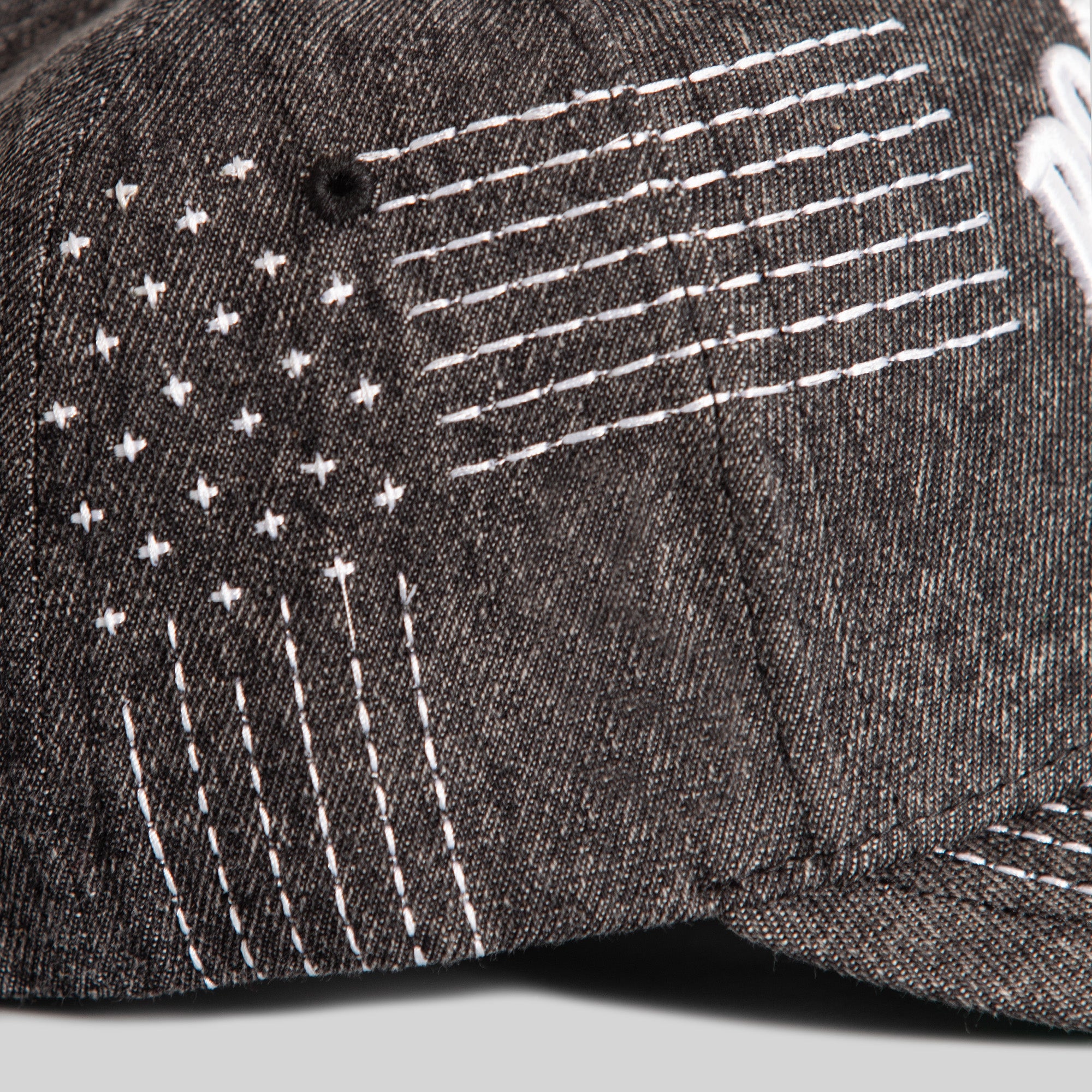 ROAD TO NOWHERE SASHIKO BLACK DENIM TRUCKER