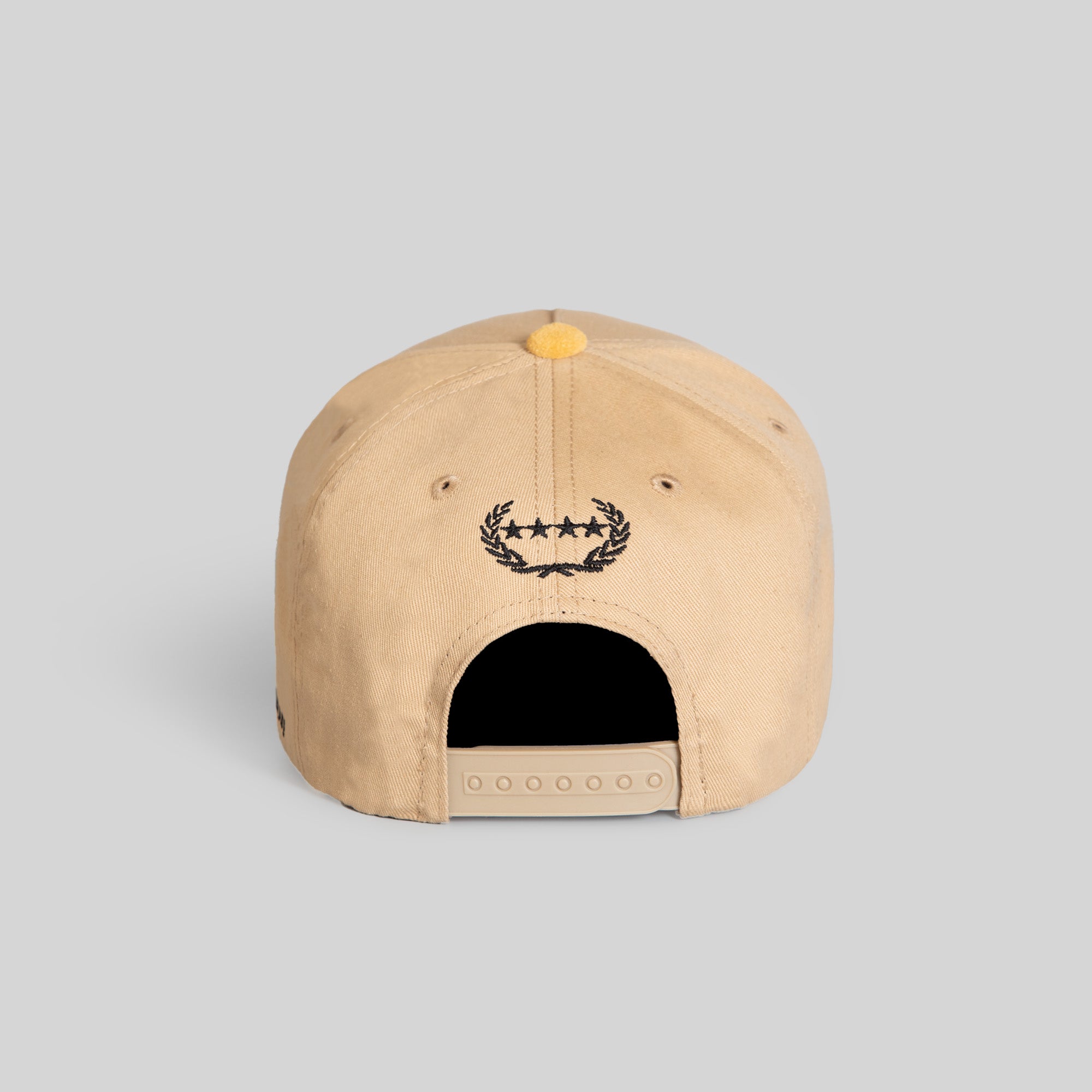 ROYALTY SAND TWILL/SUEDE TRUCKER HAT