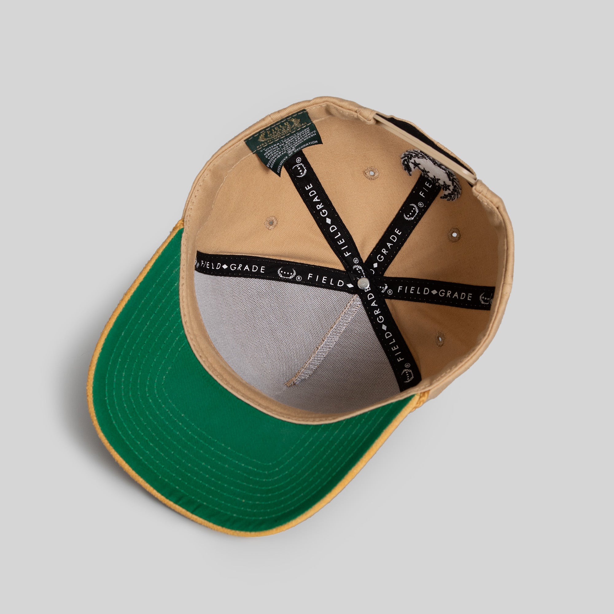 ROYALTY SAND TWILL/SUEDE TRUCKER HAT