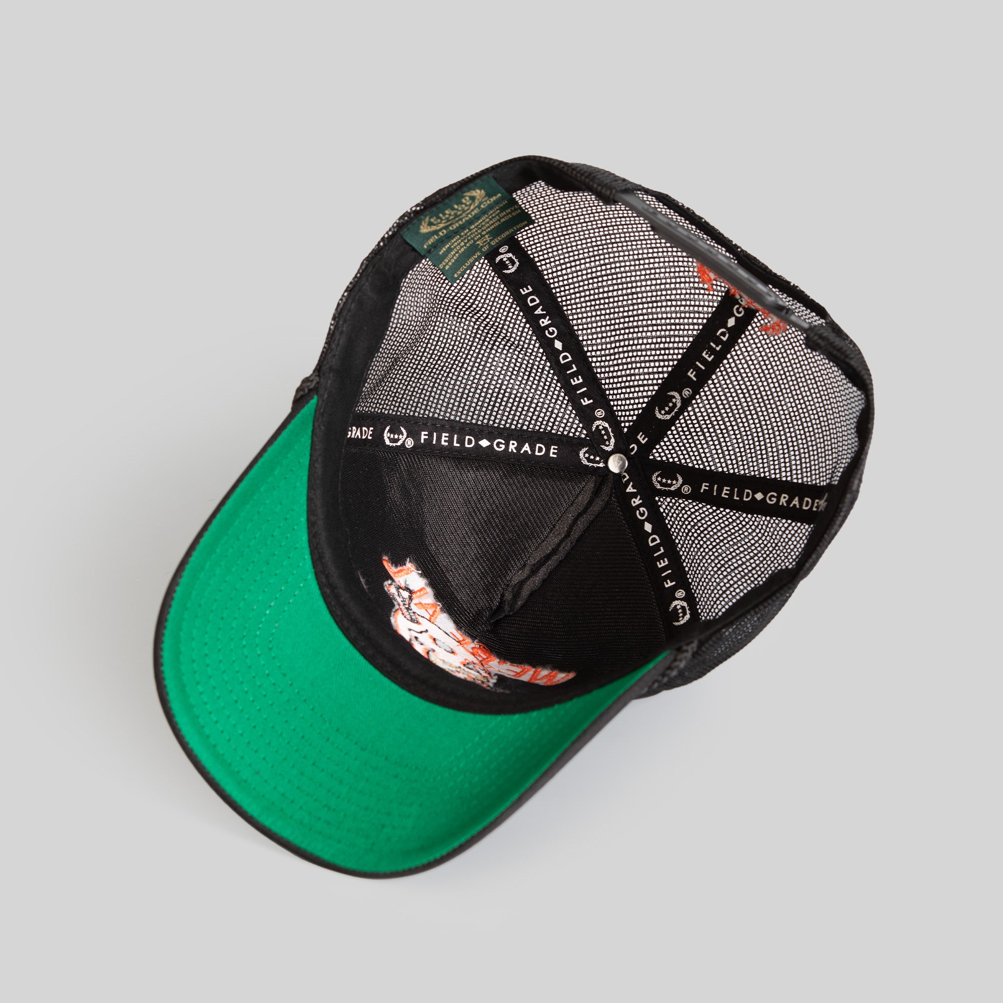 SCREWED UP BLACK FOAM TRUCKER HAT