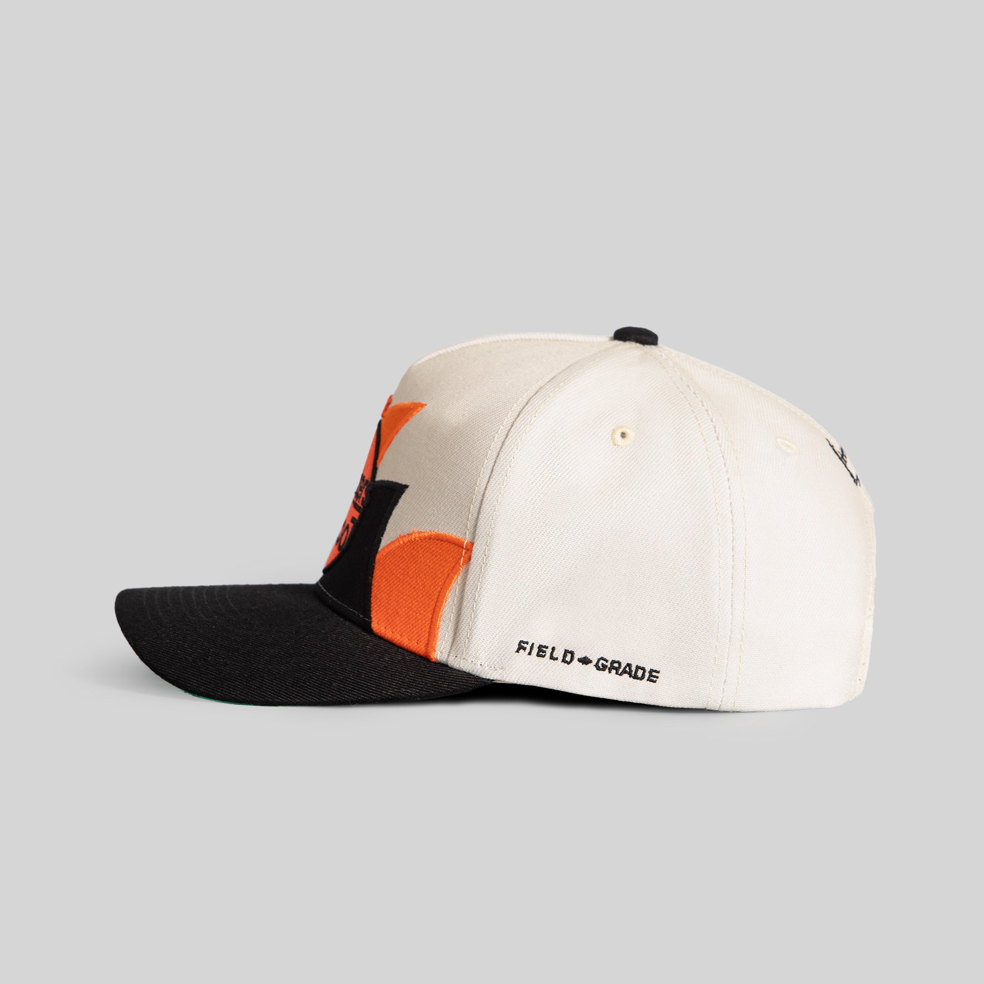 SHOOTERS SHOOT DOUBLE SHARKTOOTH SAND BLACK TRUCKER
