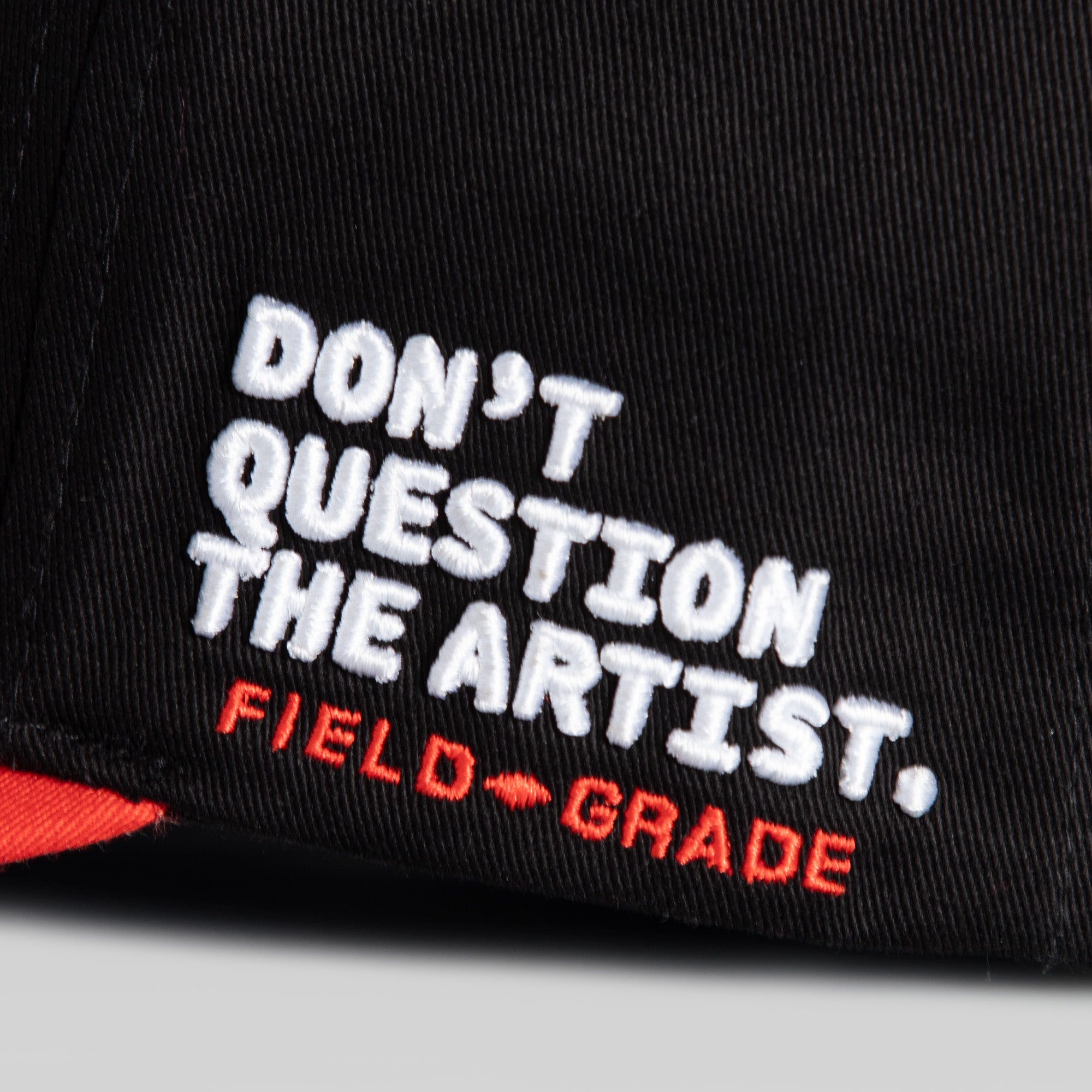 STAY CREATIVE BLACK INFRARED WOOL TRUCKER