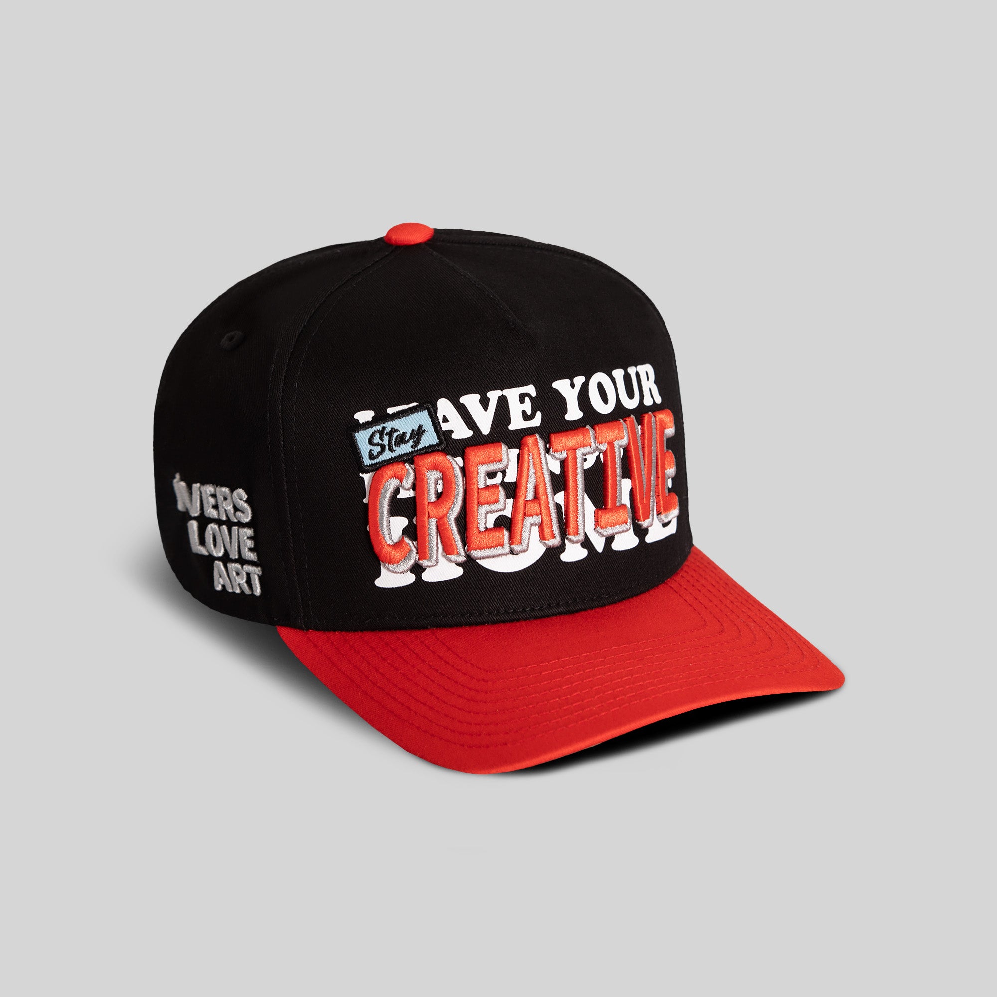 STAY CREATIVE BLACK INFRARED WOOL TRUCKER