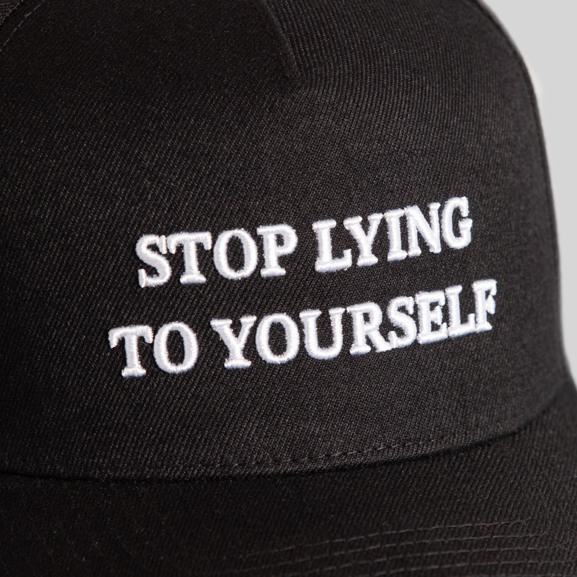 STOP LYING BLACK TRUCKER