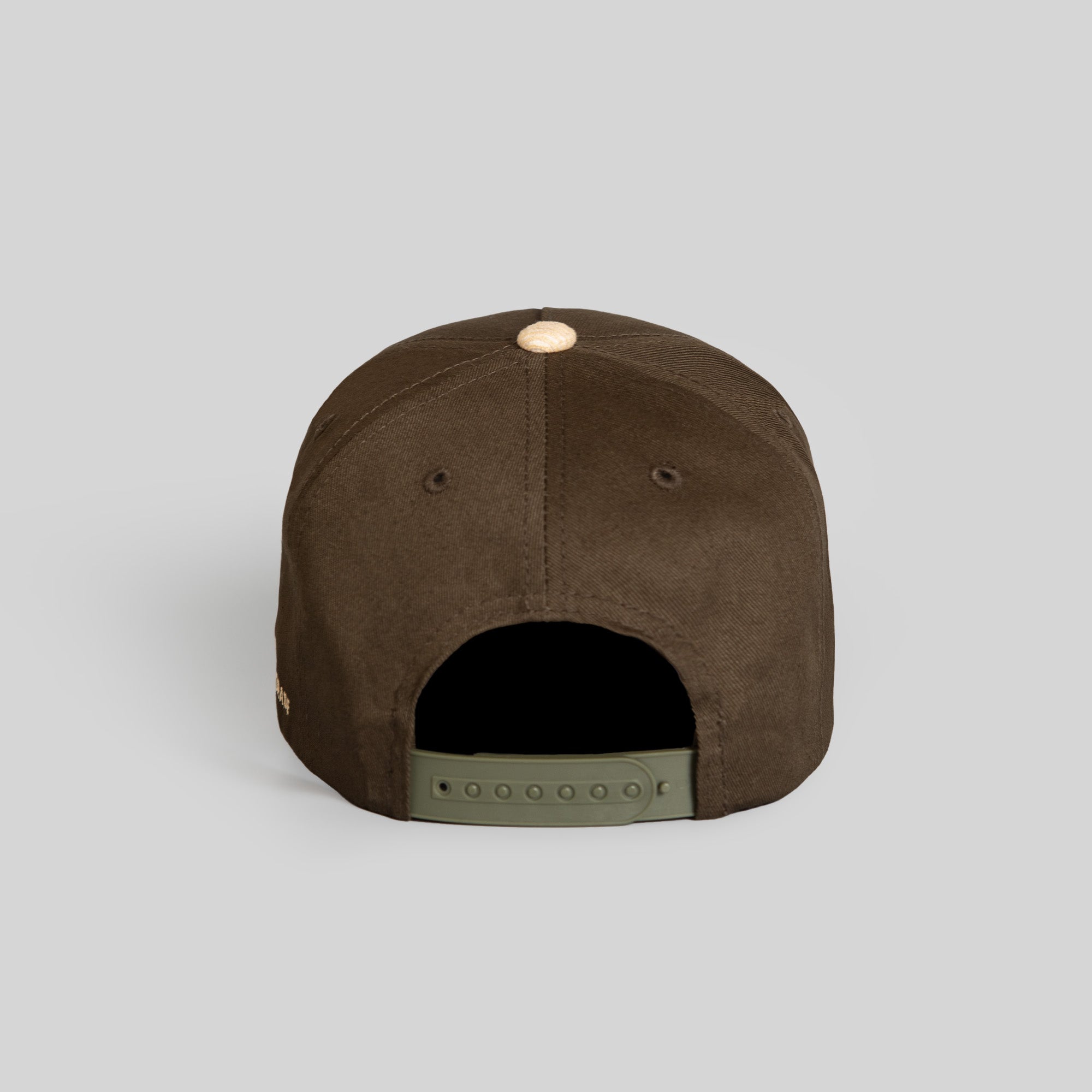 SUE ME OLIVE SAND TWILL CORDUROY TRUCKER