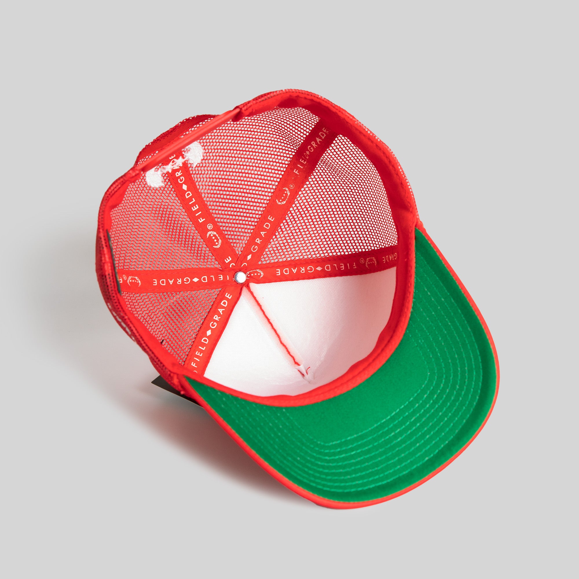 THINK DIFFERENT RED TRUCKER HAT