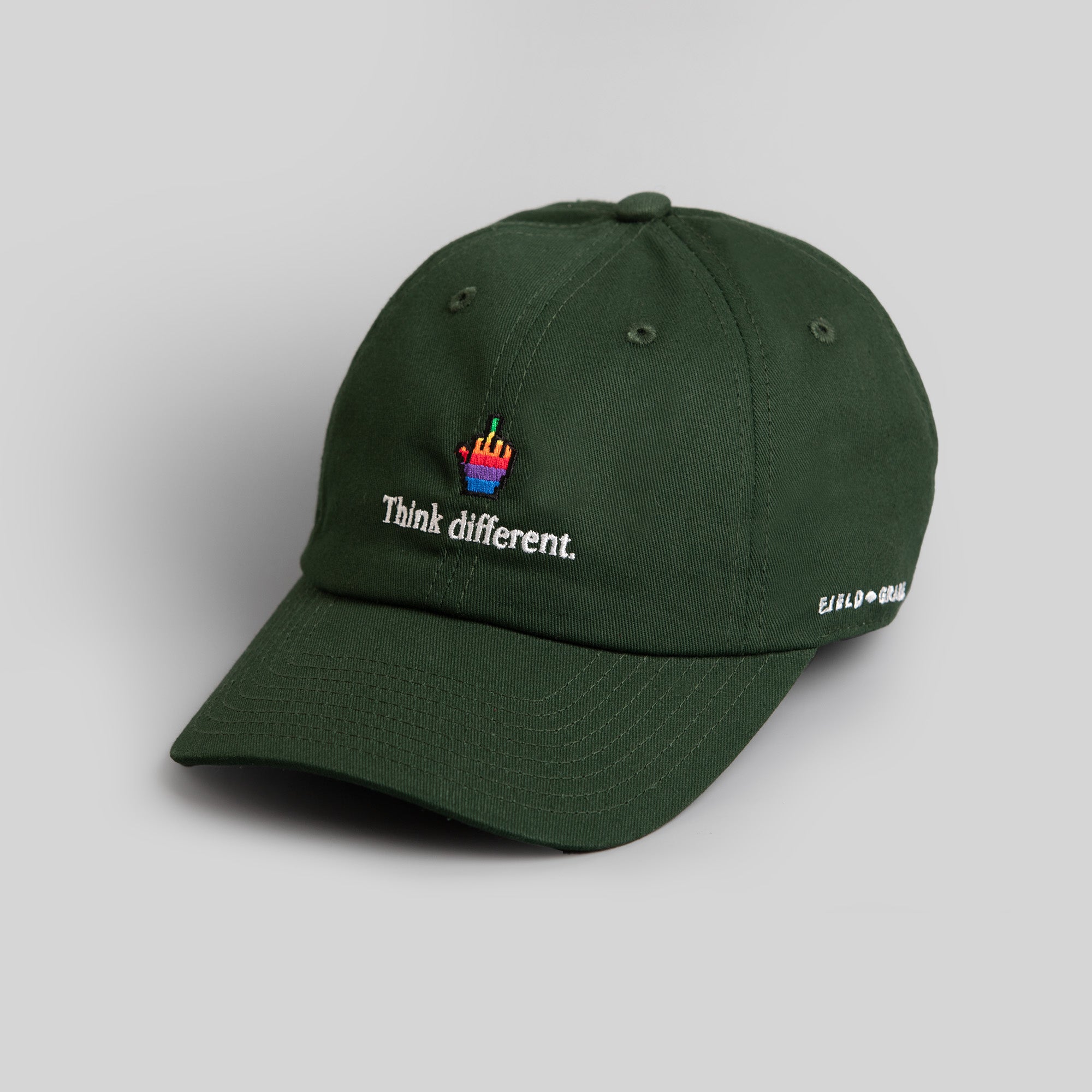 THINK DIFFERENT FG GREEN RELAXED FIT HAT