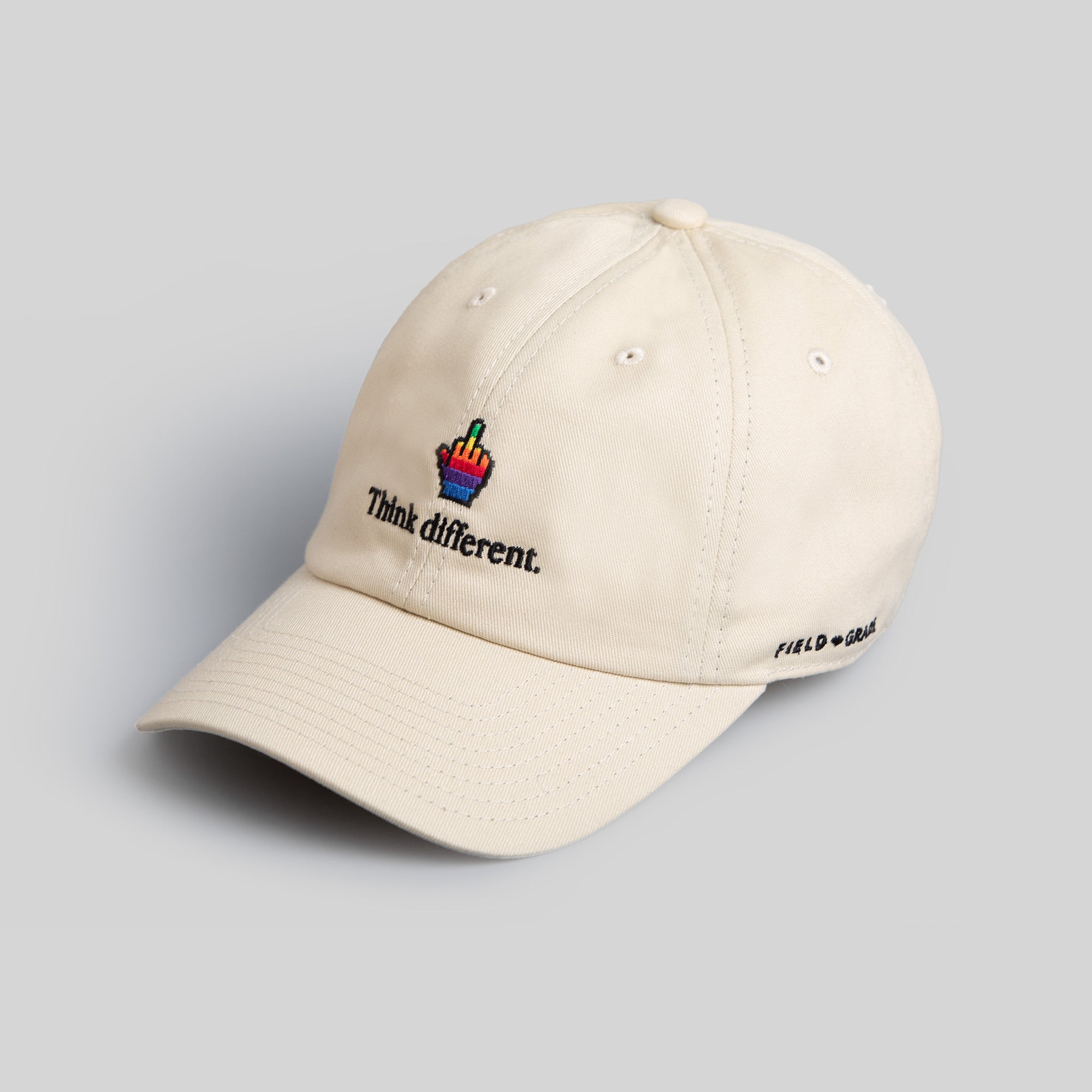 THINK DIFFERENT SAND RELAXED FIT HAT