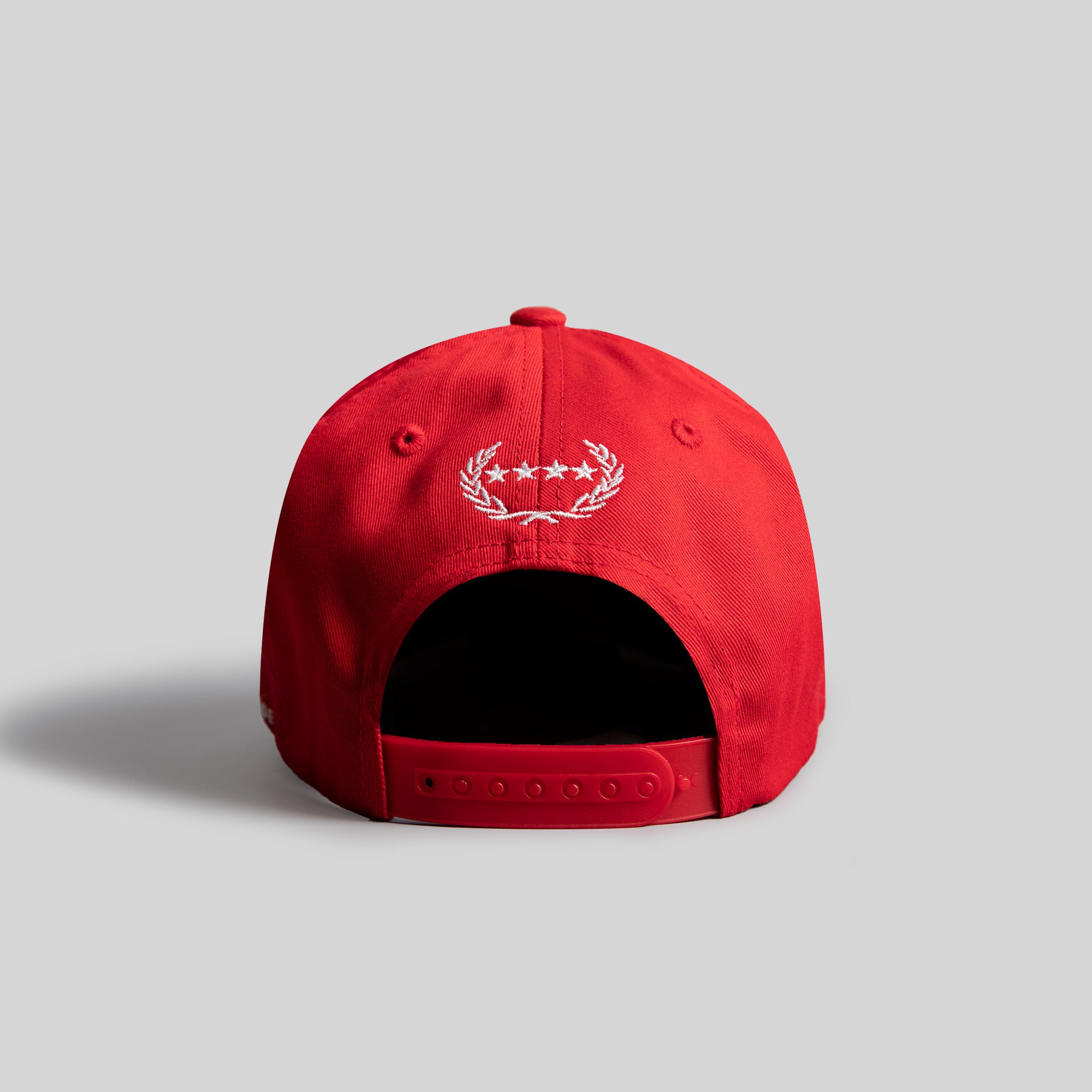 RESPECTFULLY VARSITY RED TRUCKER HAT