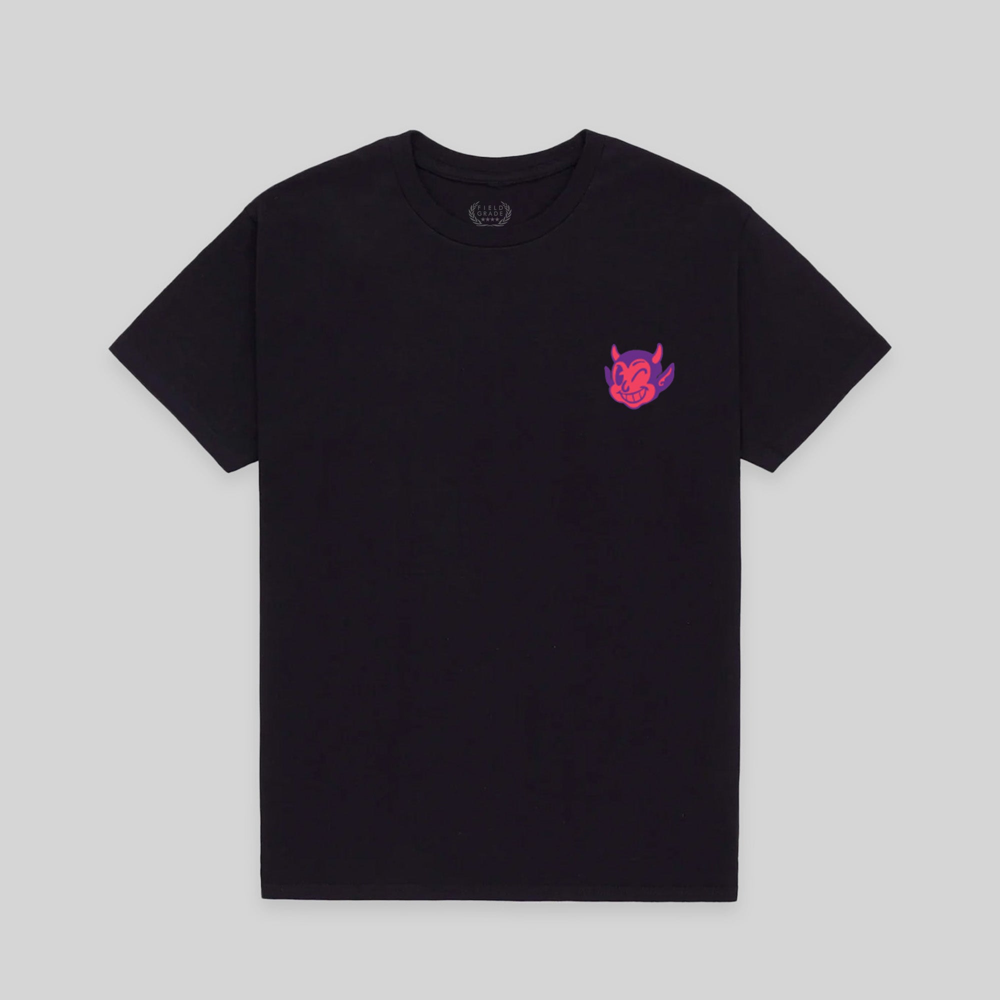 WINNERS AND SINNERS BLACK COTTON TEE