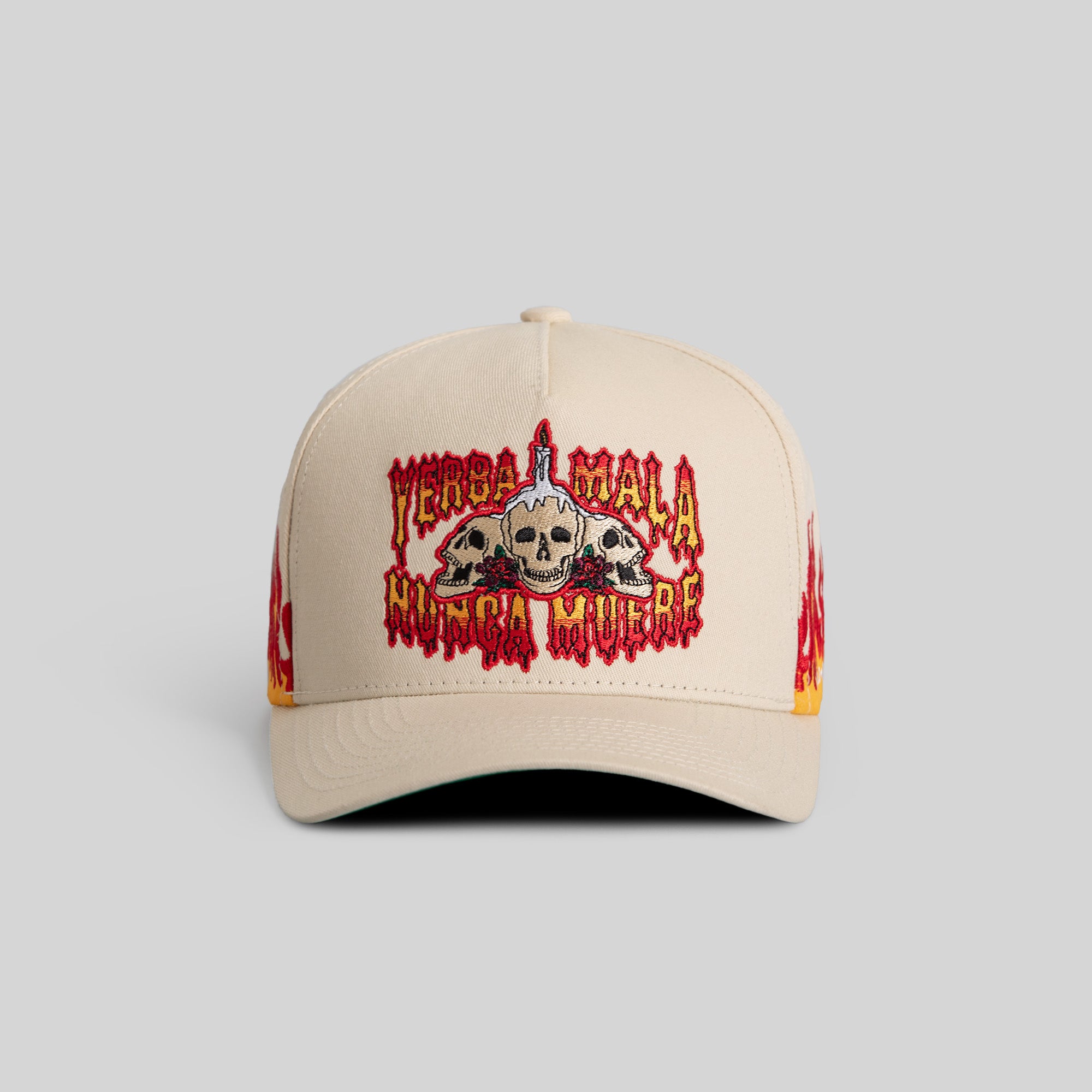 YERBA MALA FLAMES SAND TWILL TRUCKER