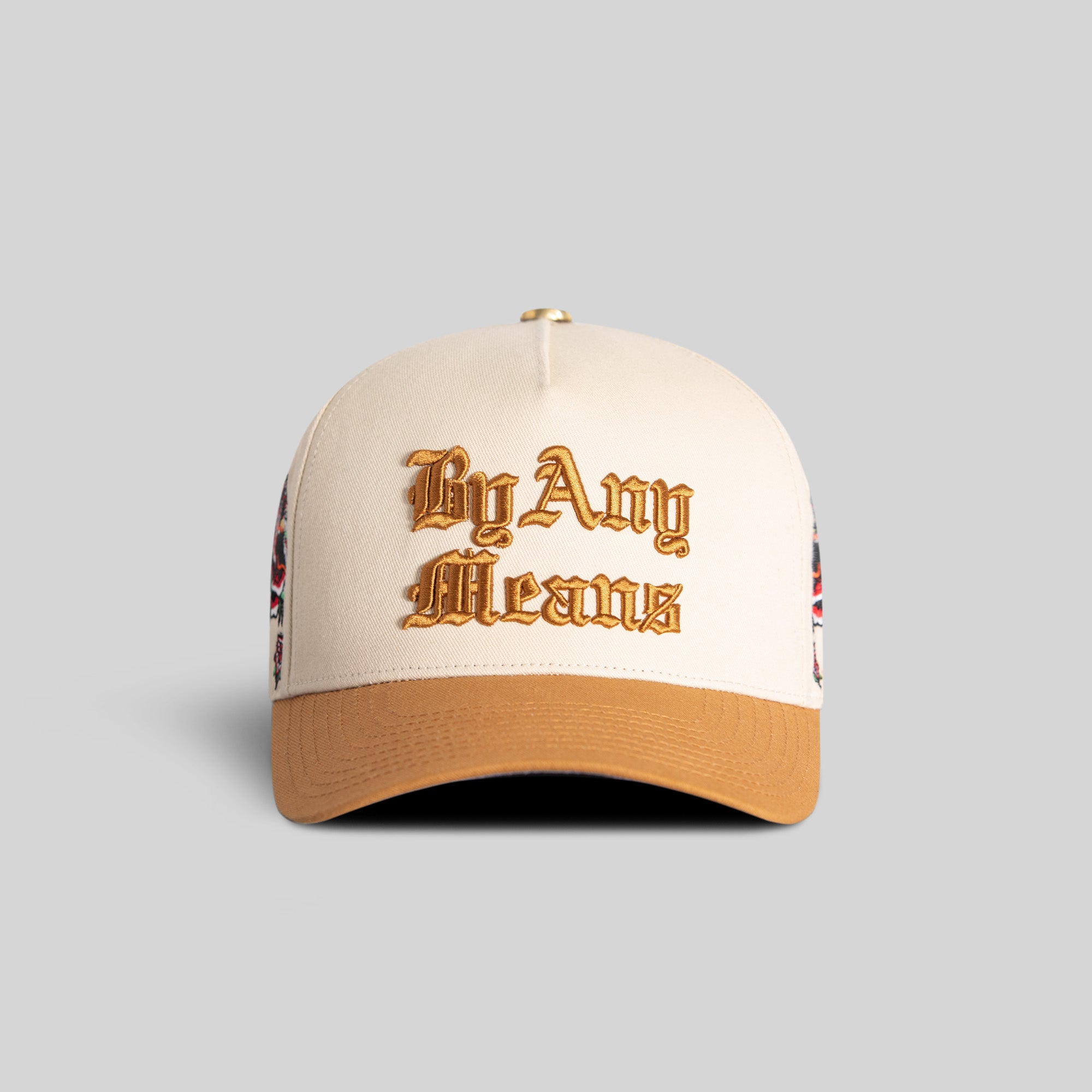 BY ANY MEANS ROSE ROYCE TWILL TRUCKER