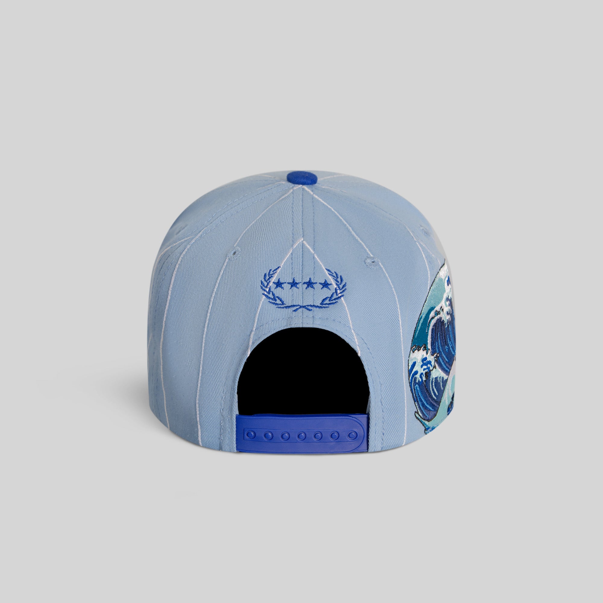CAN'T STOP THE WAVE PINSTRIPE TWILL TRUCKER