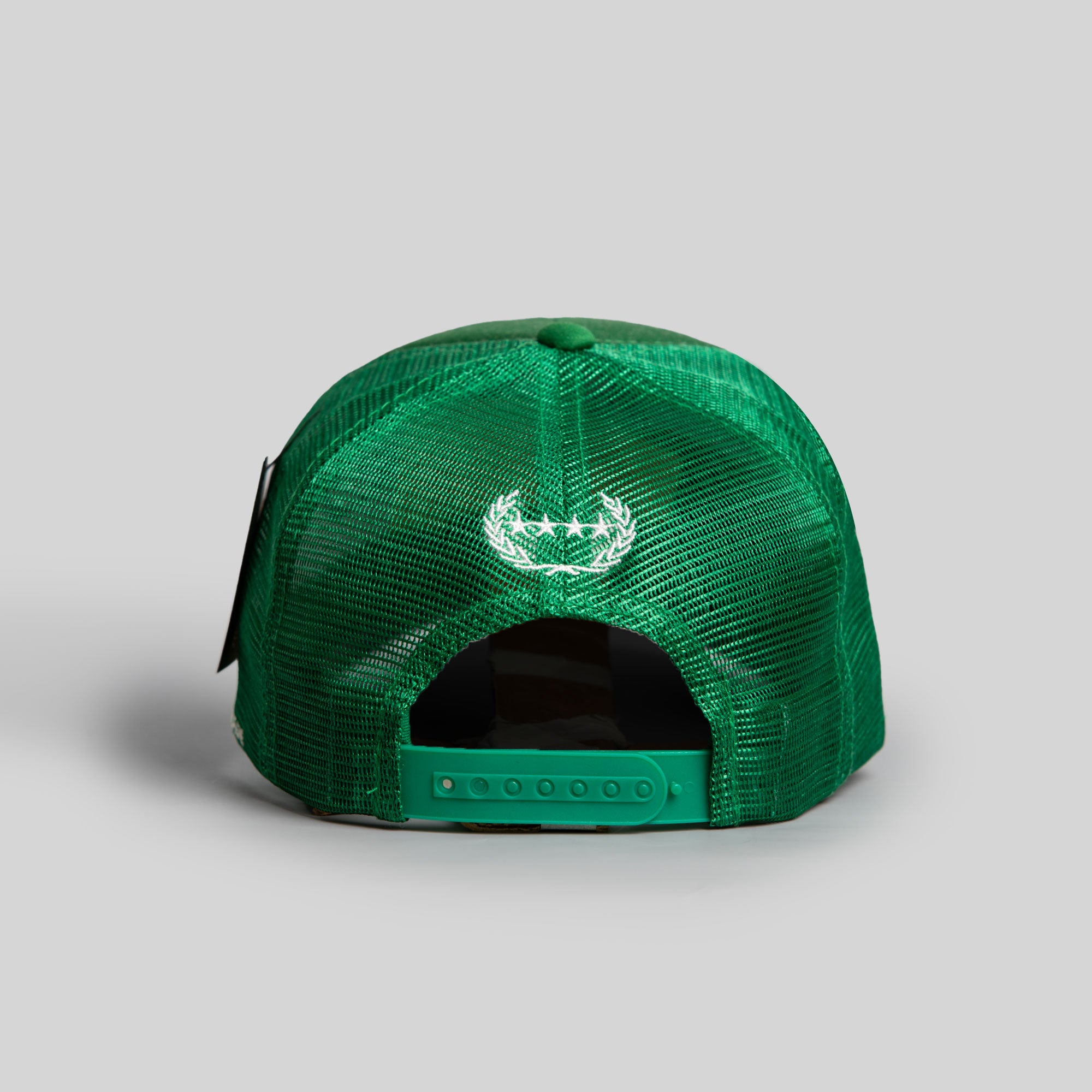 ROYALTY SCRAMBLED EGGS GREEN TRUCKER HAT